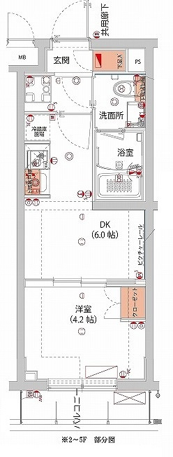 ハーモニーレジデンス武蔵小杉フォレストスクエアの間取り