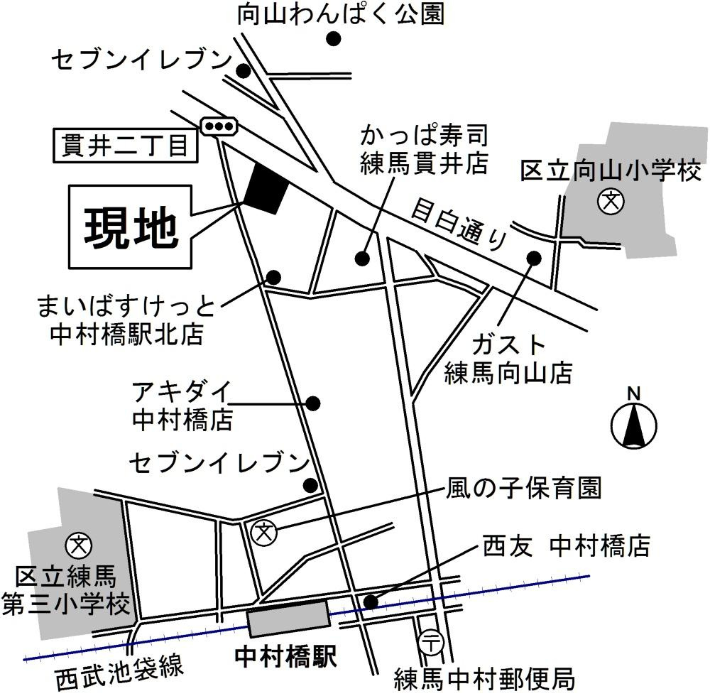 ムサシヤレジデンスの周辺