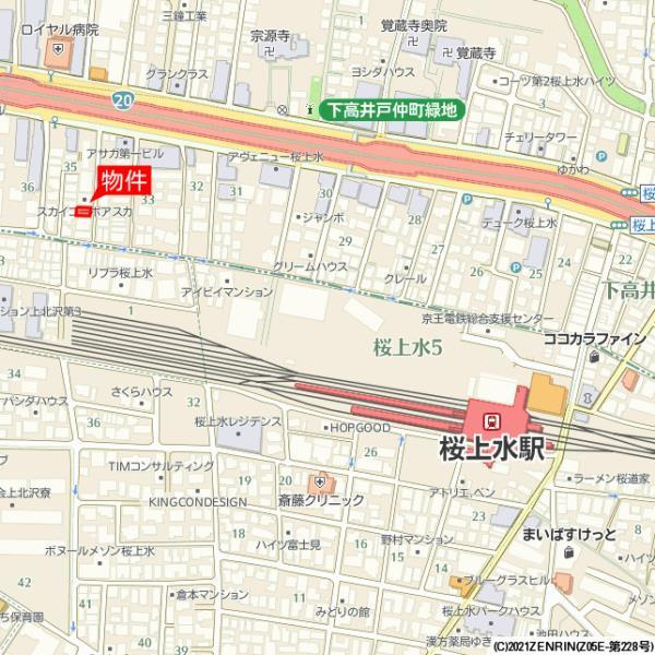 ファミーユ・リアンの地図