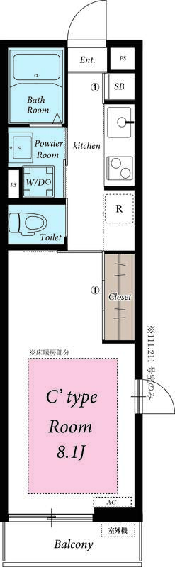 リブリ・CHKの間取り