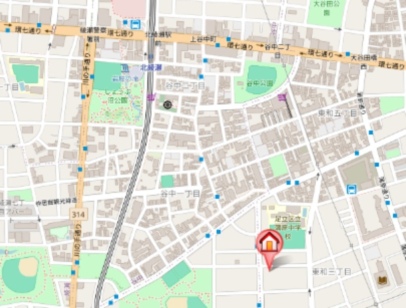 アーク東和の地図