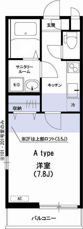 リブリ・ku ra soの間取り
