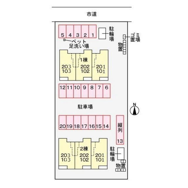 岐阜市粟野西３丁目のアパートのその他