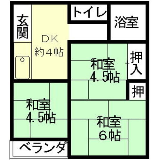 南陽ビルの間取り