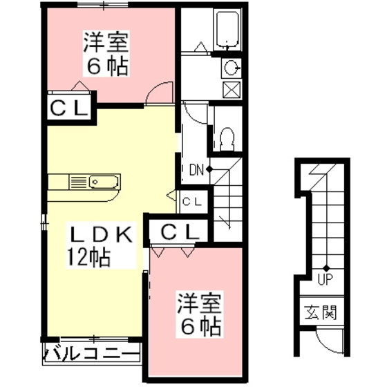 ＱＵＩＣＫ　ＯＮＥの間取り