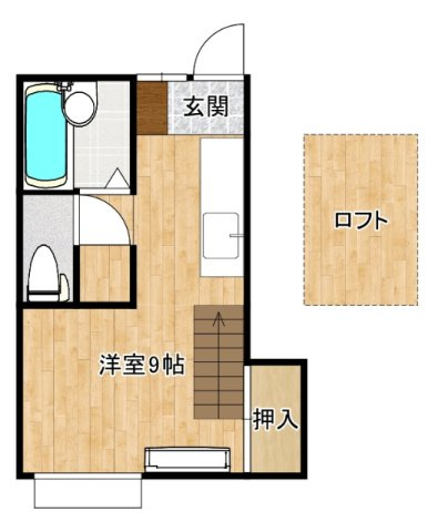 サンシャイン矢岳の間取り