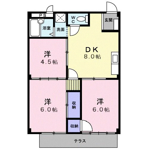 和希チヨダの間取り
