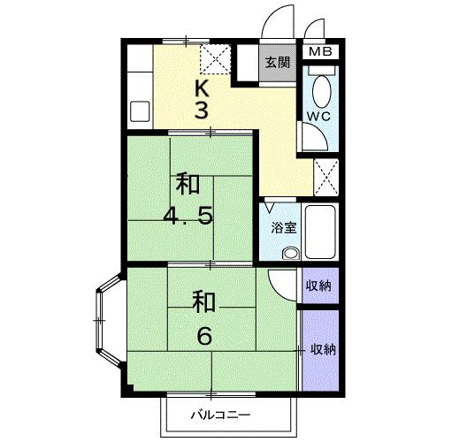 セントポーリアＳＴの間取り