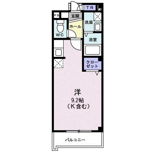 フラン淀川の間取り