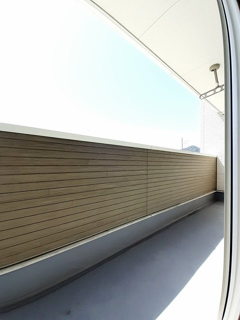 コーポロマンＤのバルコニー