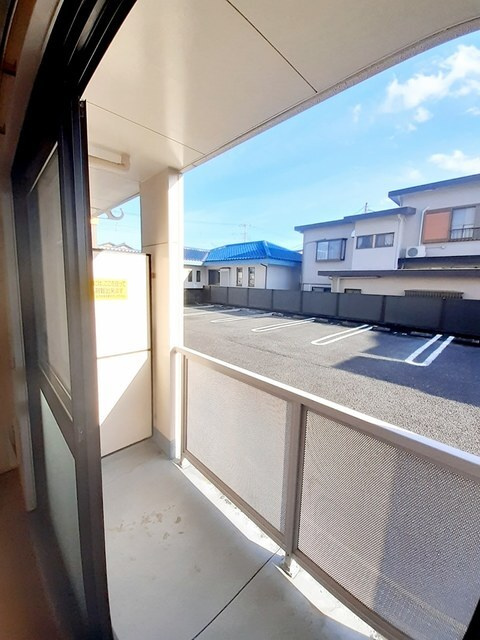 フラン淀川のバルコニー