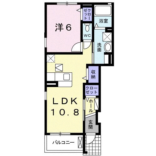 ファミーユ　オオタケⅡの間取り