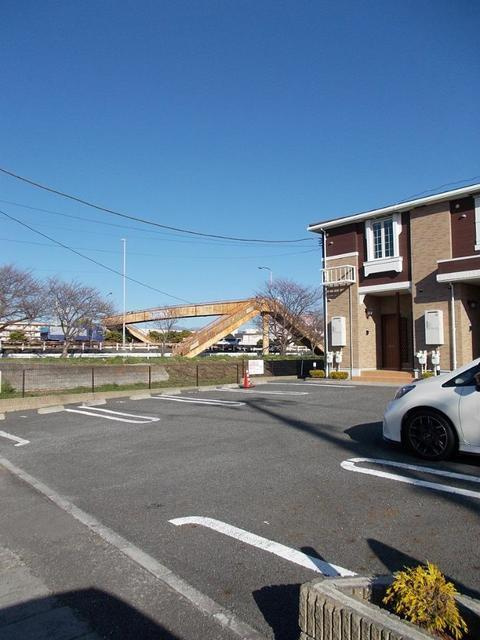 綿屋Ⅴ　Ａの駐車場