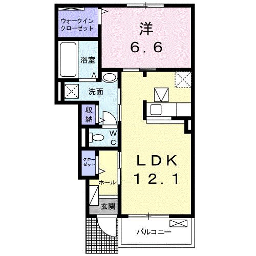 アーバングレイスⅧの間取り