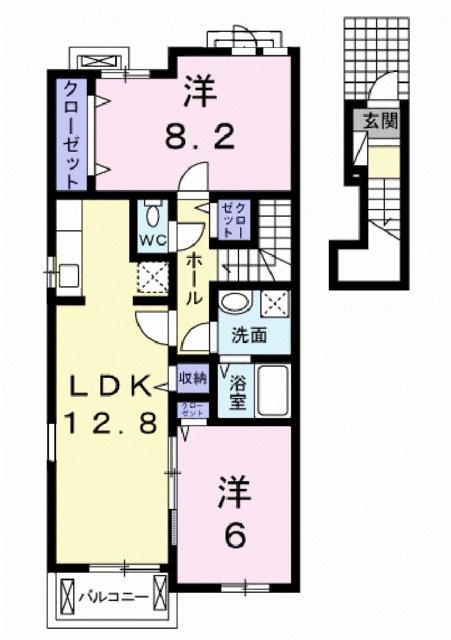 アフェットの間取り
