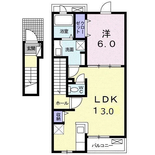 マウントオータムⅡの間取り