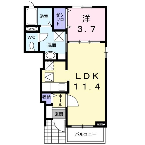 シャルダンの間取り