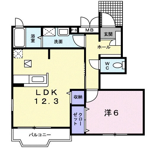 エルリオの間取り