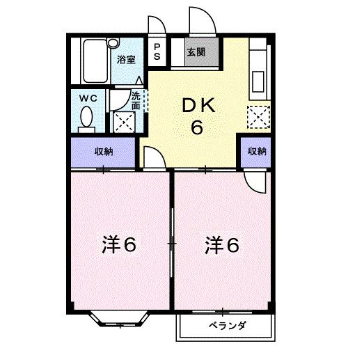 エルディムドミール小林の間取り