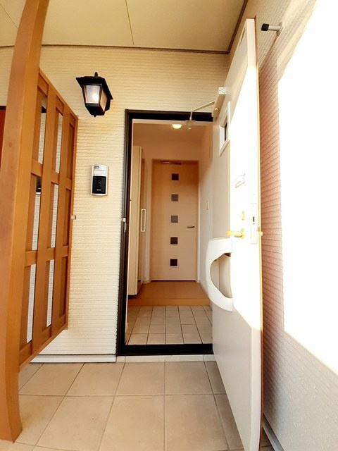 グレイスヒロの玄関