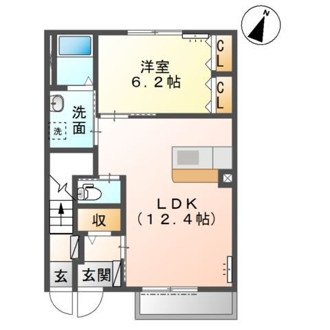 クレシアの間取り