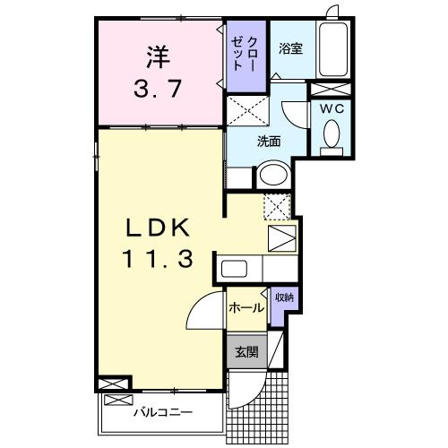 ヘレスブルクの間取り