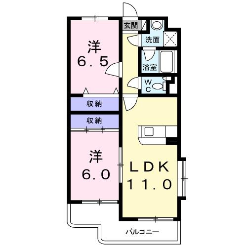 クレイドルの間取り