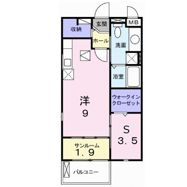 グラン・ブルーの間取り