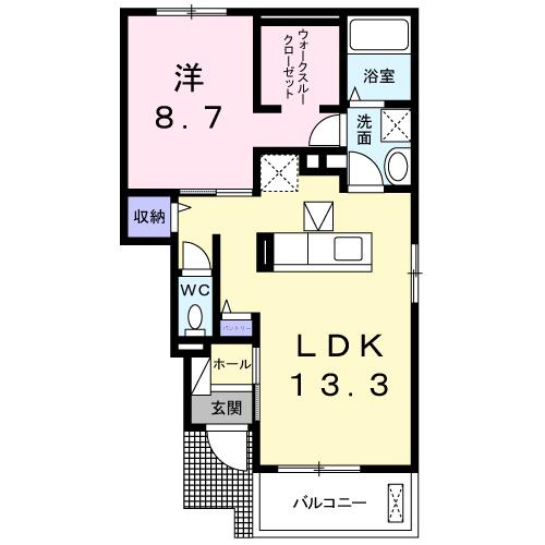 リオコリーナの間取り