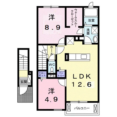 グリーンヒルズＴ・Ｍの間取り