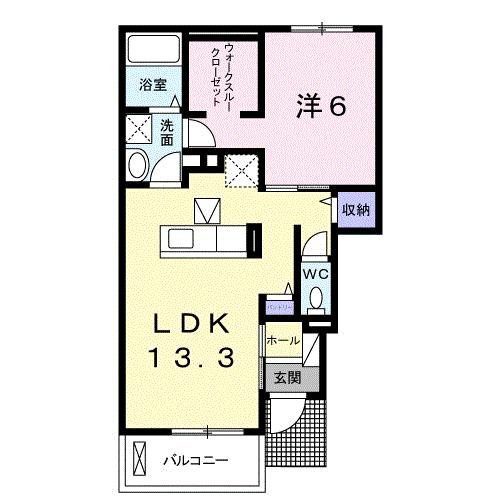 ラ・ルーチェの間取り
