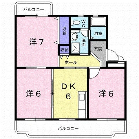 ソシア宮原の間取り