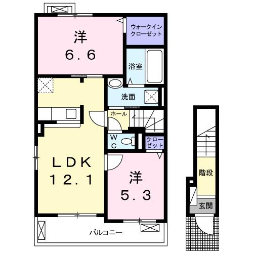 アグレアーブルの間取り