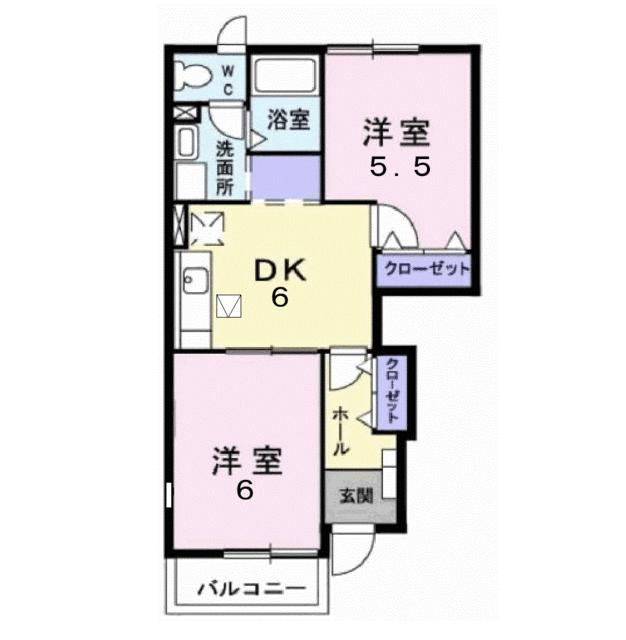 カステーロの間取り