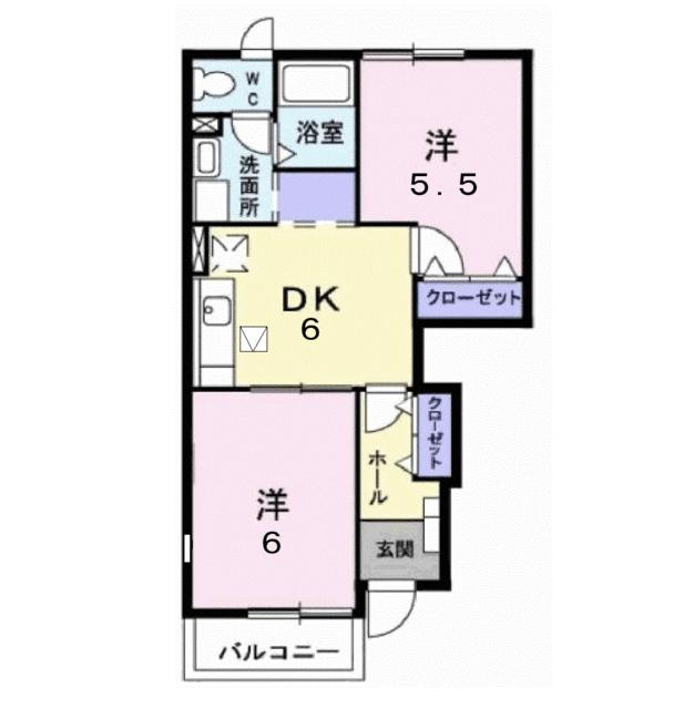 カステーロの間取り
