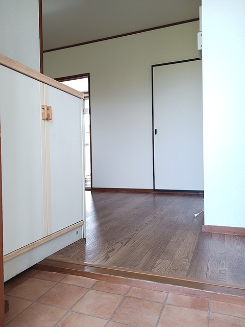 シティハイツすずきの玄関
