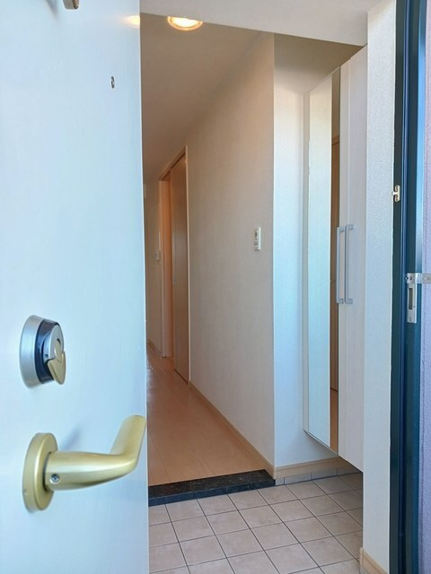 ノーブル古瀬の玄関
