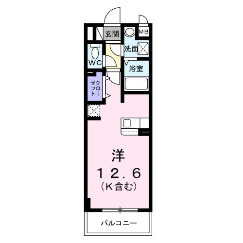 コートヤードⅩⅠの間取り