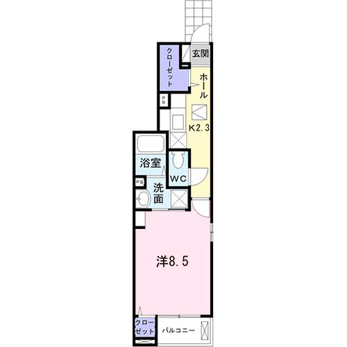 エルセレーノ宮下の間取り