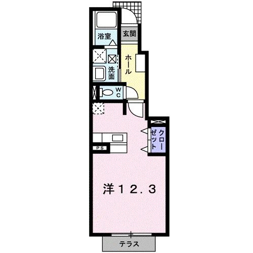 フローラルクラベールの間取り