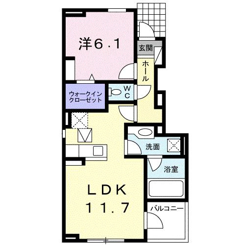 ビクトルⅡの間取り