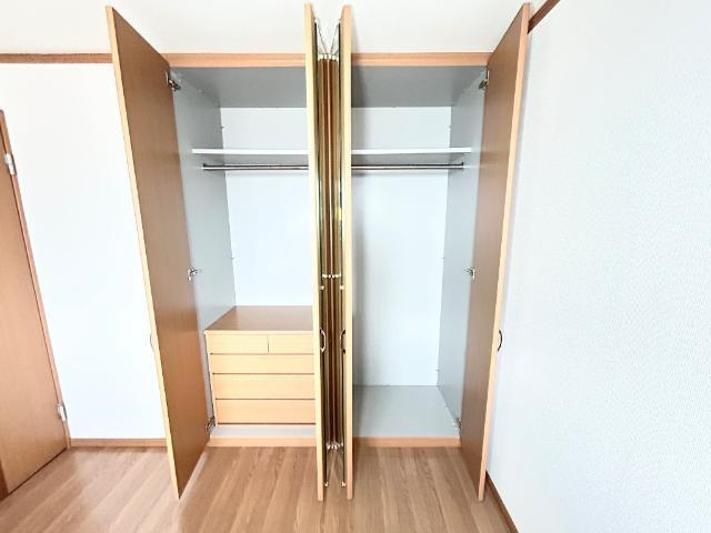 幟り道第三ハイツの収納|クローゼット