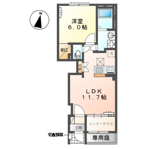 サンコート　リラの間取り