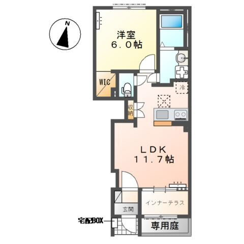 サンコート　リラの間取り