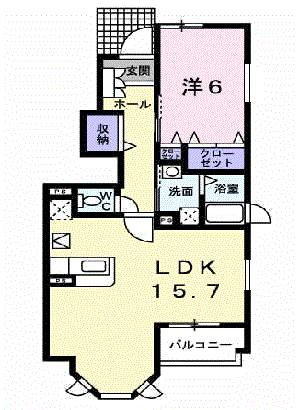 サンレミ・タウンＡの間取り