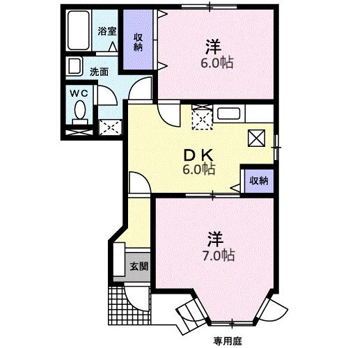 モルゲンレーテの間取り