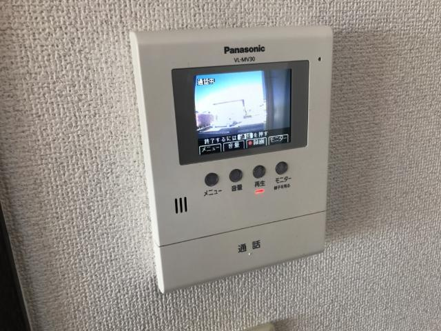 出口ベースの内装|カメラ付インターホン