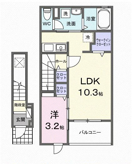 エレシエルの間取り