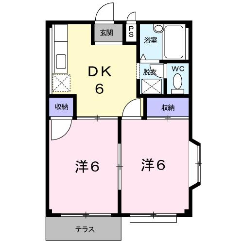 ハウズアネックスの間取り
