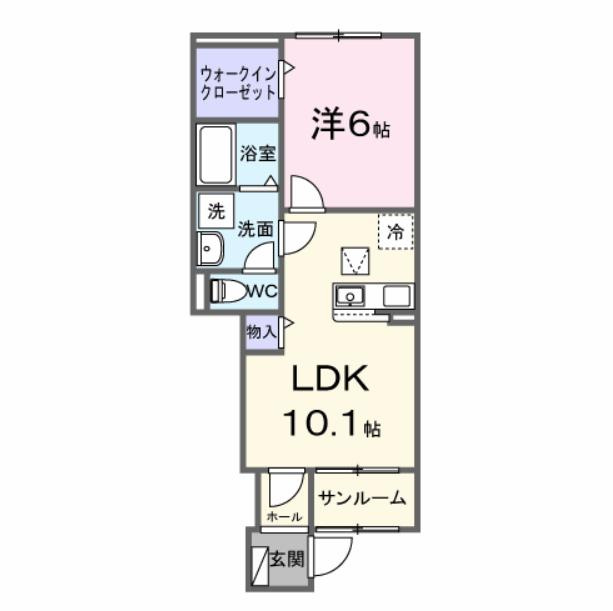 スカイチェリーの間取り